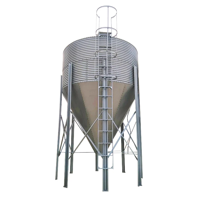 Small Grain Silos 10 Ton Capacity 20t 30t 40t 50t Steel Storage Silos Cost