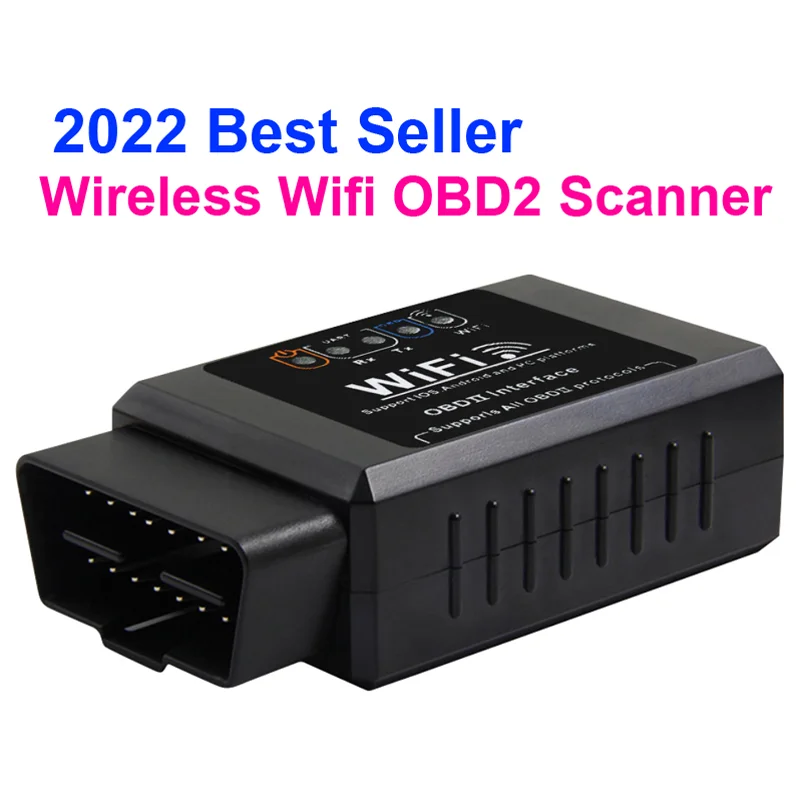 2024 Trending item OBD2 Scanner Adapter F5 Wireless ELM327 WiFi V1.5 Car Engine Fault Code Reader for Android for iPhone