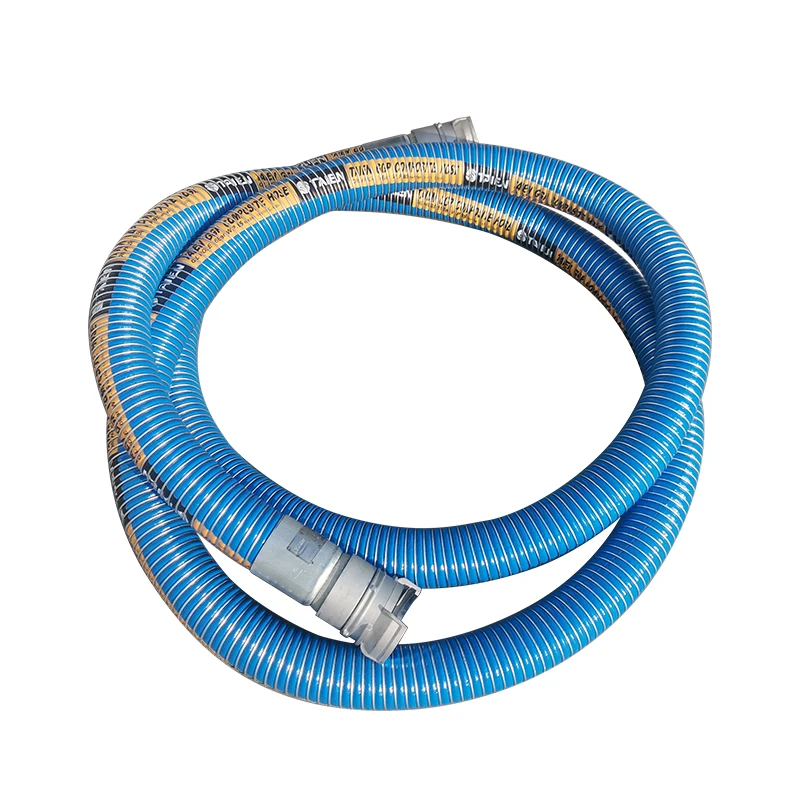 Delivery oil and petroleum flexible composite hoses  3 inch wharf transfer pipe composite tube hose