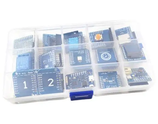 Mini D1 PRO wifi ESP8266 development board 15-piece learning kit compatible with NodeMcu Lua V1.1.0i