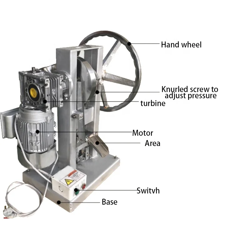 Candy Tablet Press Machine Automatic Pill Press Tablet Press Machine