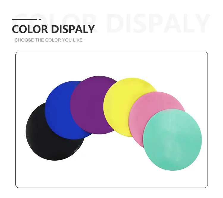 
Wholesale High Quality Home Sports Equipment In Stock Fitness Exercise Sliders Discs 