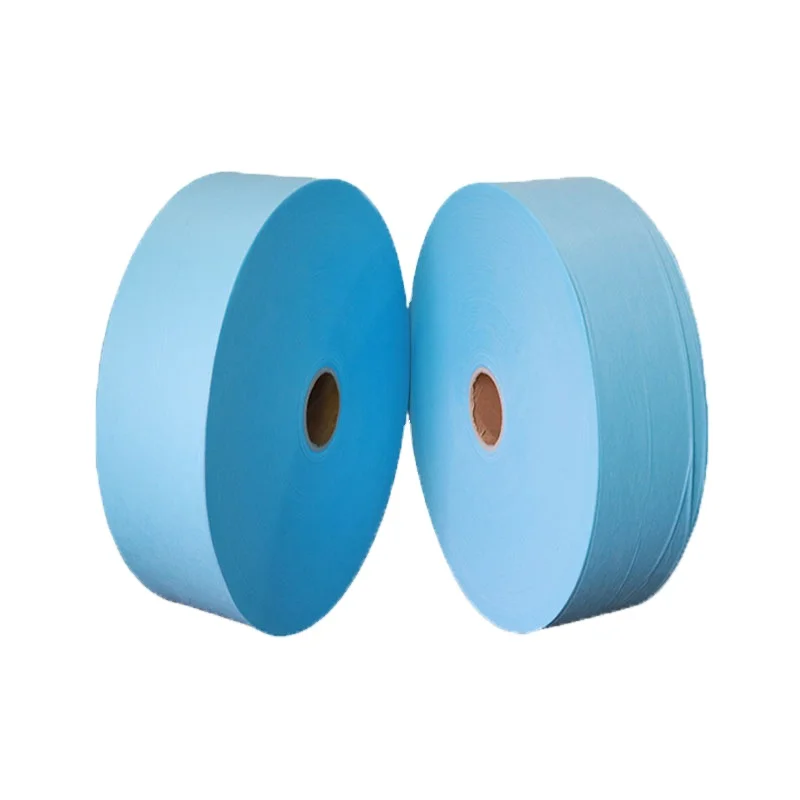buy gown material PP PE blue Spunbond hospital medical disposable sms nonwoven fabrics