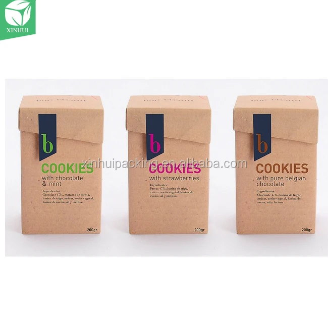 Custom Made Kraft Box Packing/Eco-Friendly Kraft Paper Box