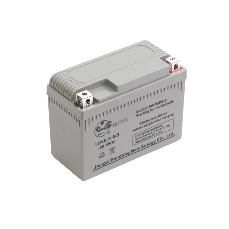Высокая мощность CCA 12v5ah батарея для мотоцикла 12n6.5b-bs 12В 6.5ah хранения стартера