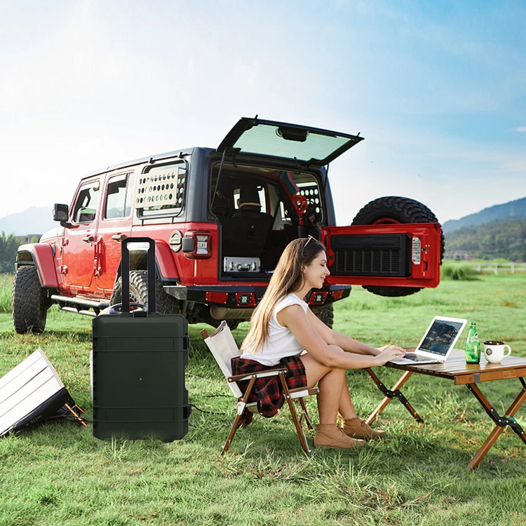 Original Factory 3000w Solar Generator with AC/DC Outlets Lithium Battery