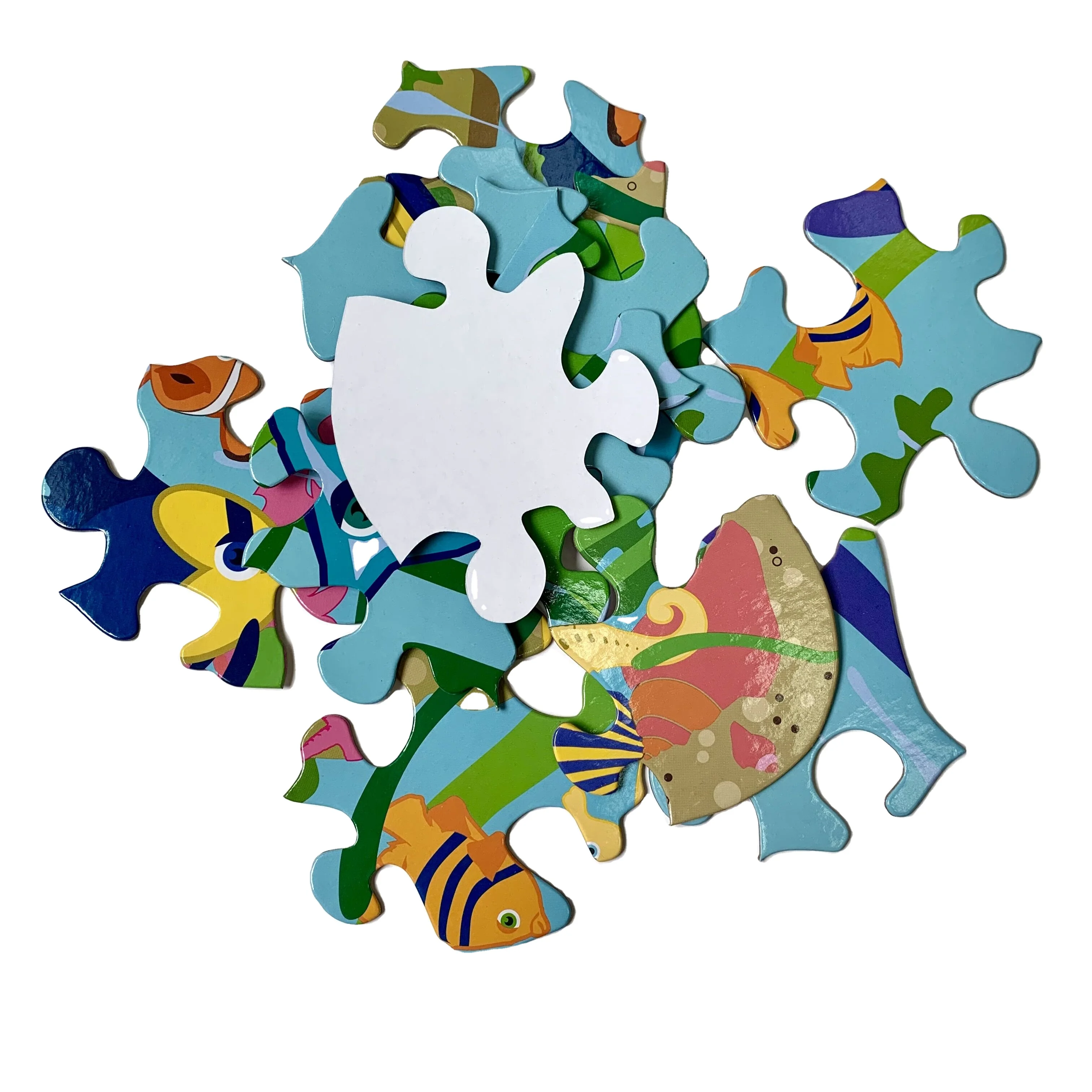 Free samples custom OEM beautiful artwork jigsaw puzzle 24 piece cardboard for jigsaw puzzle