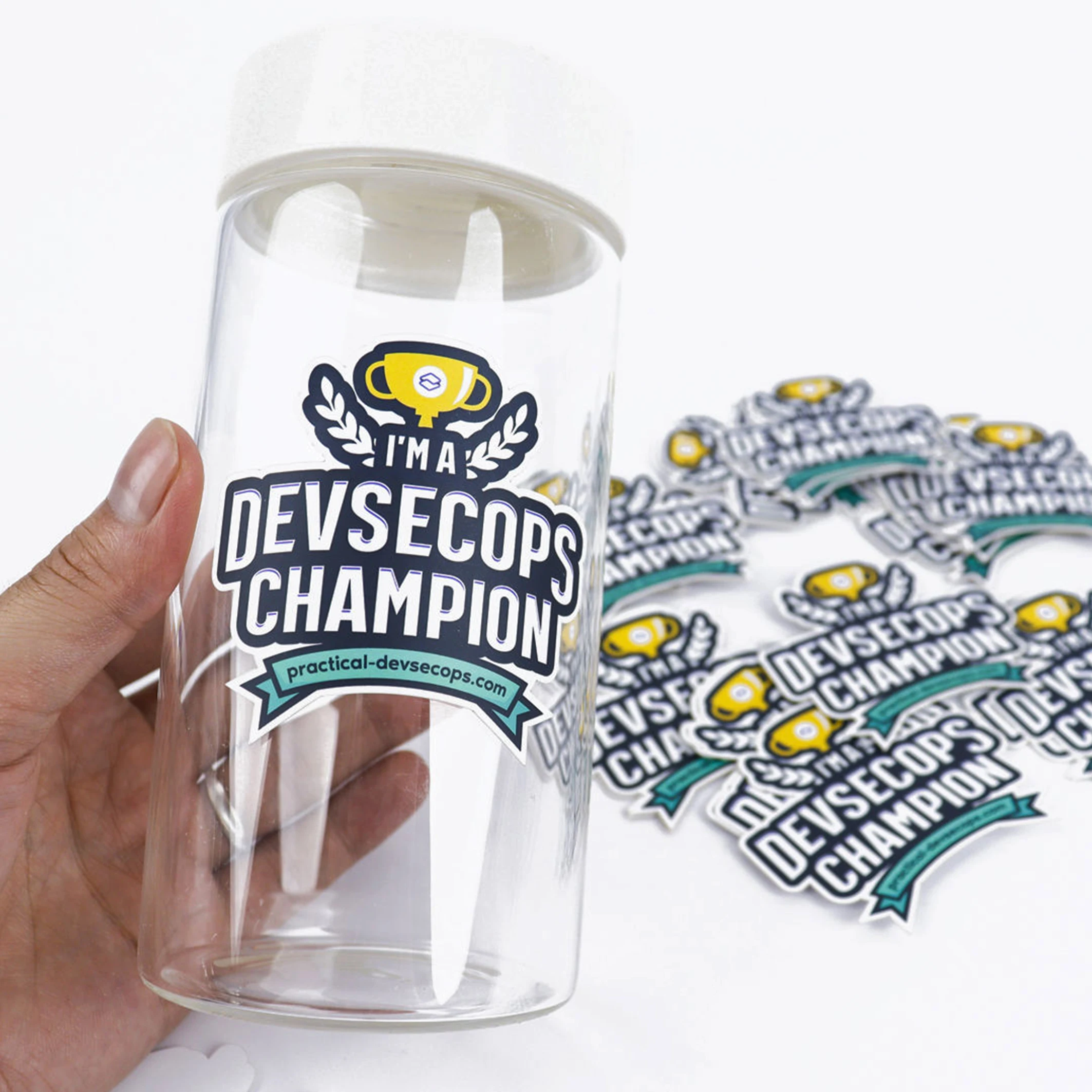 Promotional Multiple Designs Acceptable Self Adhesive Label Private Custom Stickers Cheap Sticker Pack