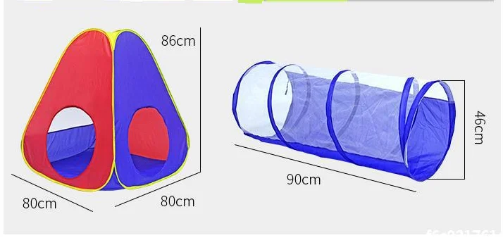 
Most Popular Folding Crawl Playhouse Play Tunnel Toy For Kids 
