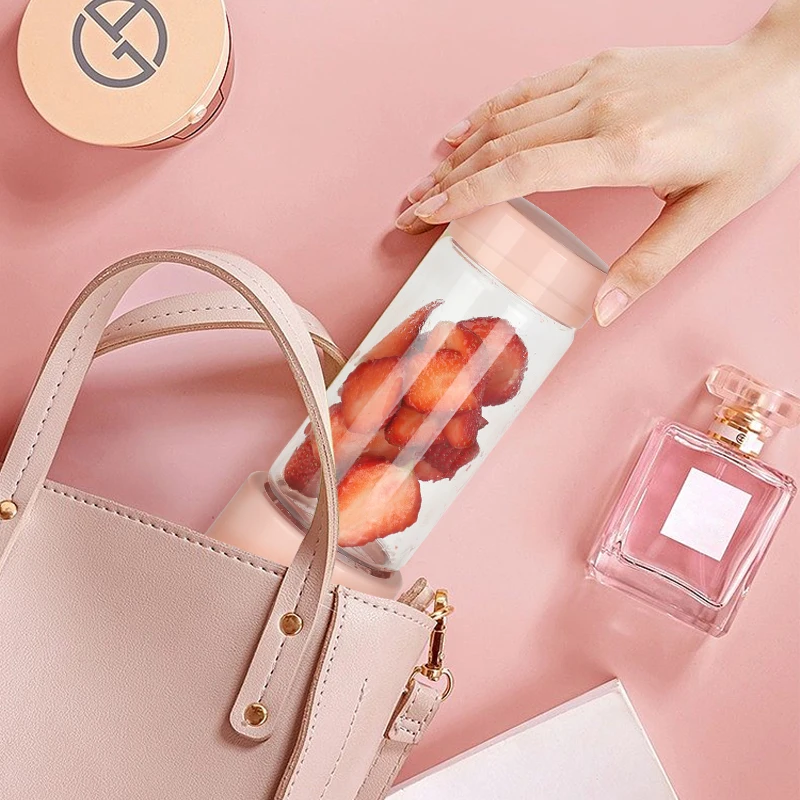 Hot Selling Multifunctional portable rechargeable mini blender travel USB electric high speed juicer