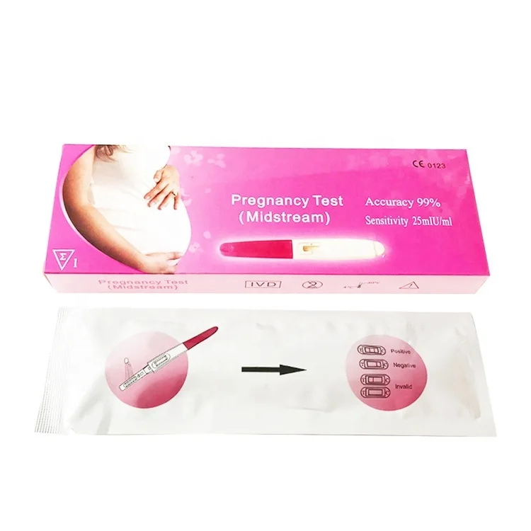 Fast Read Early Result HCG  pregnancy strip/cassette/midstream Manufacturer HCG test kit