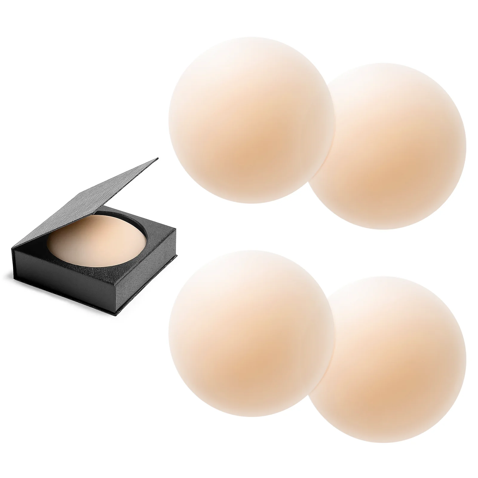 summer  swimming  Reusable Skin nude nipple cover pasties seamless pasties nipple cover adhesive silicone nipple covers