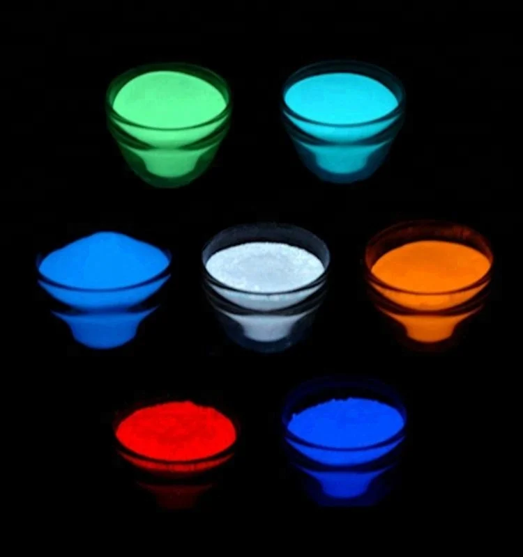 Jingxin Glow in Dark Powder Pigment Luminous Powder Colors for Decoration