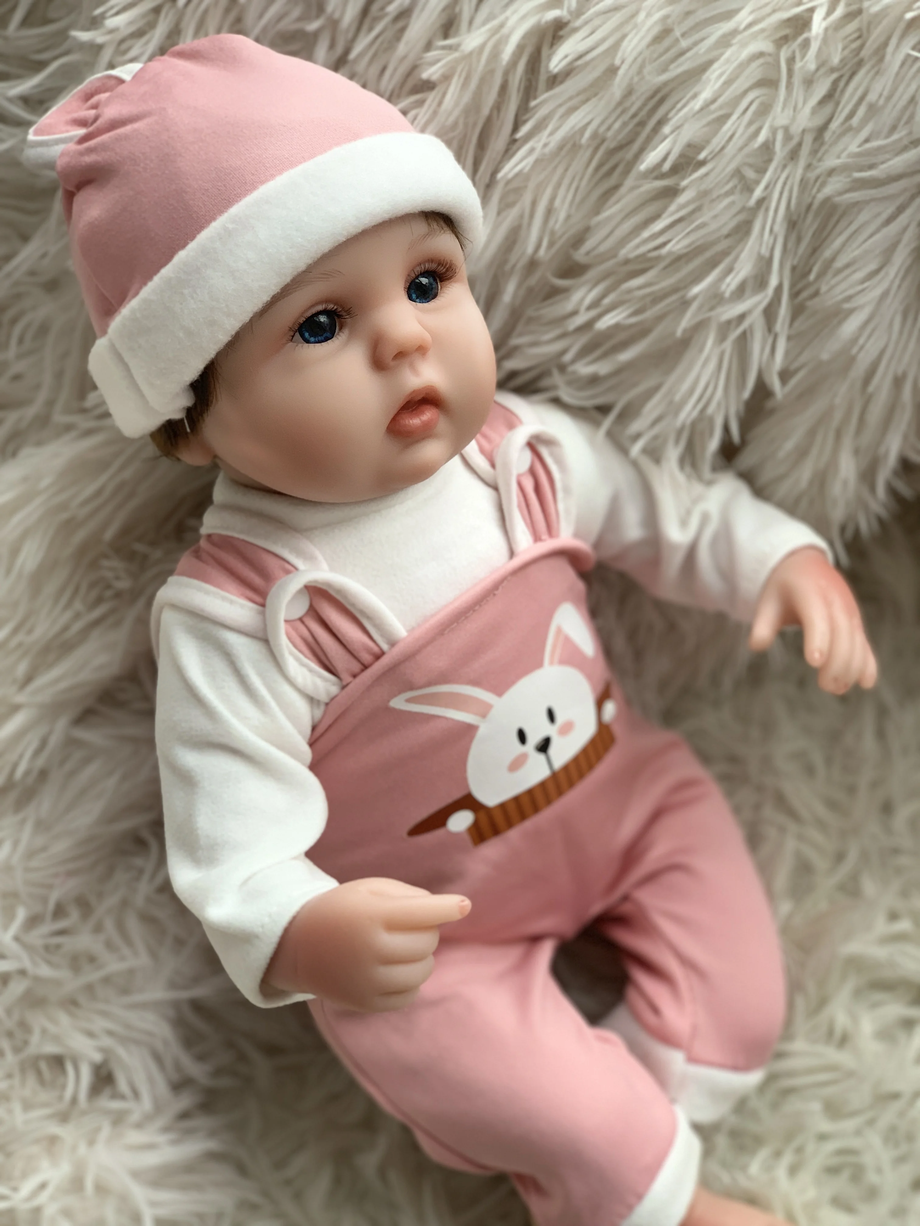 Walking Lovely Valentines 2024 Dummy Pacifier Munecas Para Adultos Morena Top Mature Ladybug Unpainted Skin Reborn Doll