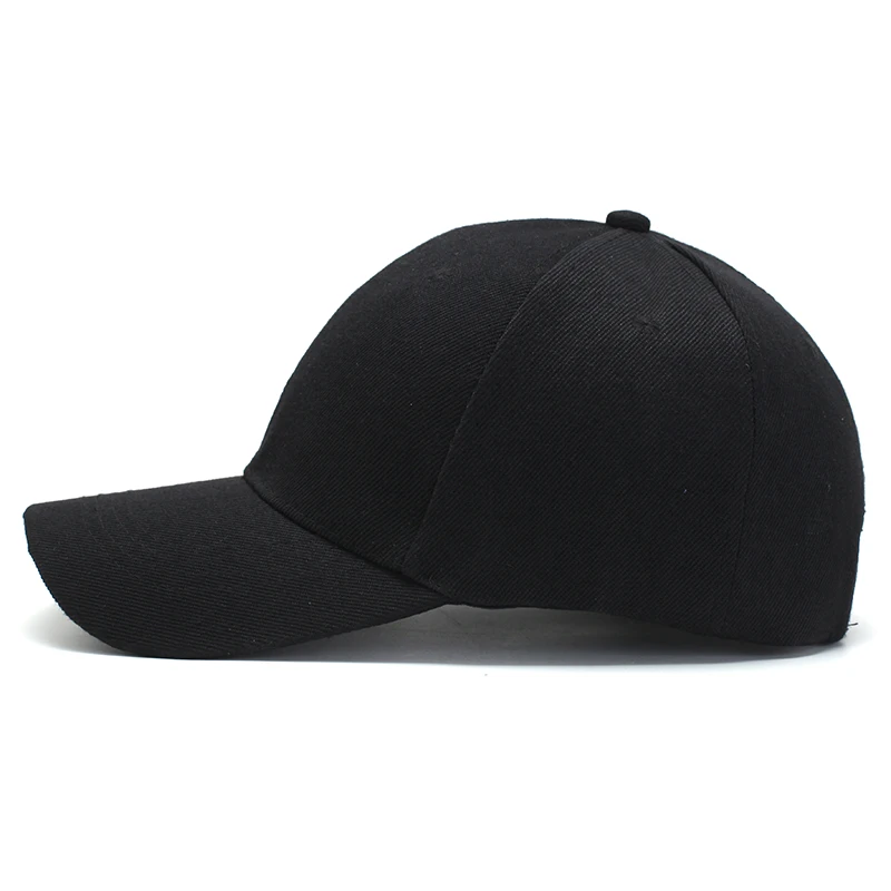 ALL FINE Popular Fitted Sports Hats Blank 6 Panel Polyester Adults Unisex Baseball Cap