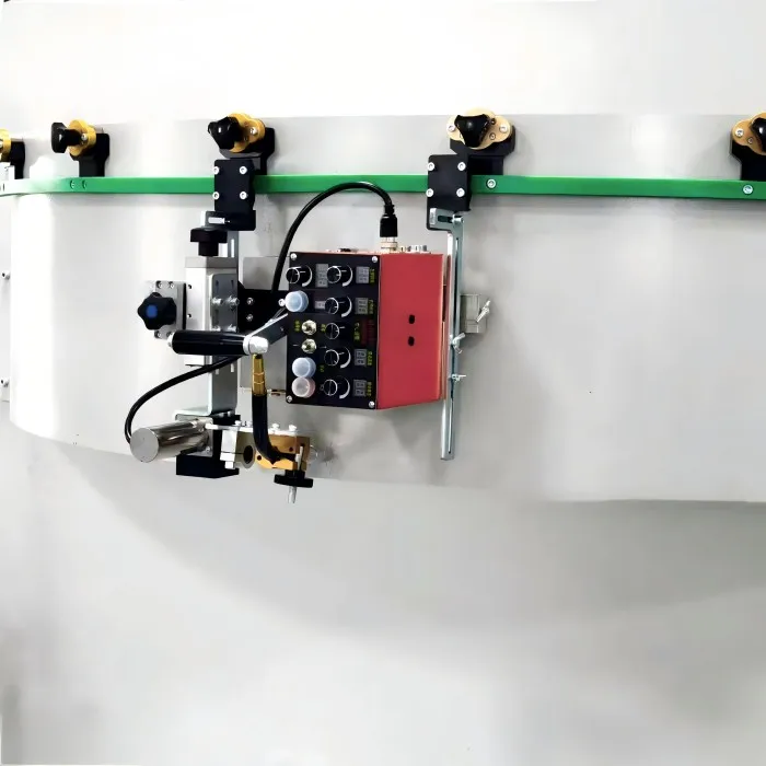 Высокая стандартная KA-HE9PRO CO2 Газовая экранированная автоматическая сварочная тележка со специальными сварочными формами машина для сварки труб