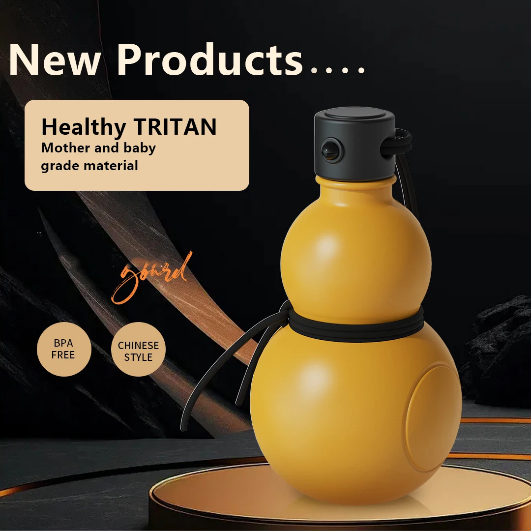 Black Myth Wukong Tritan Bottle Boys Подарочная чашка для мальчиков фигурка из бокала вина функция прямого питья взрослых подходит улицы