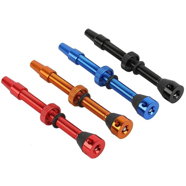 Universal Colored 40mm 44mm 60mm Bicycle Accessories Presta Bicycle Tubeless Valve