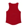 Wholesale Gym Sleeveless Tank Top Bodybuilding short Male Design Own Custom Logo Stringer Wrestling Singlet knitted Mens Vest