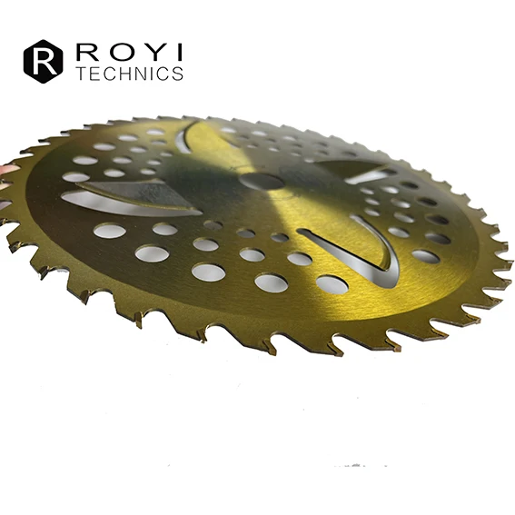 Alloy blade mower weeding brush cutter accessories electric gasoline lawn mower saw blade multipurpose weed mower blade