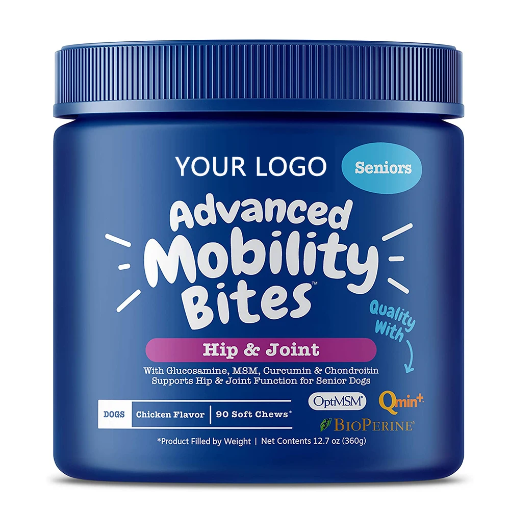Dog Supplement Strength Joint MSM Mobility Support For All Size Dog Soft Chews Vitamins