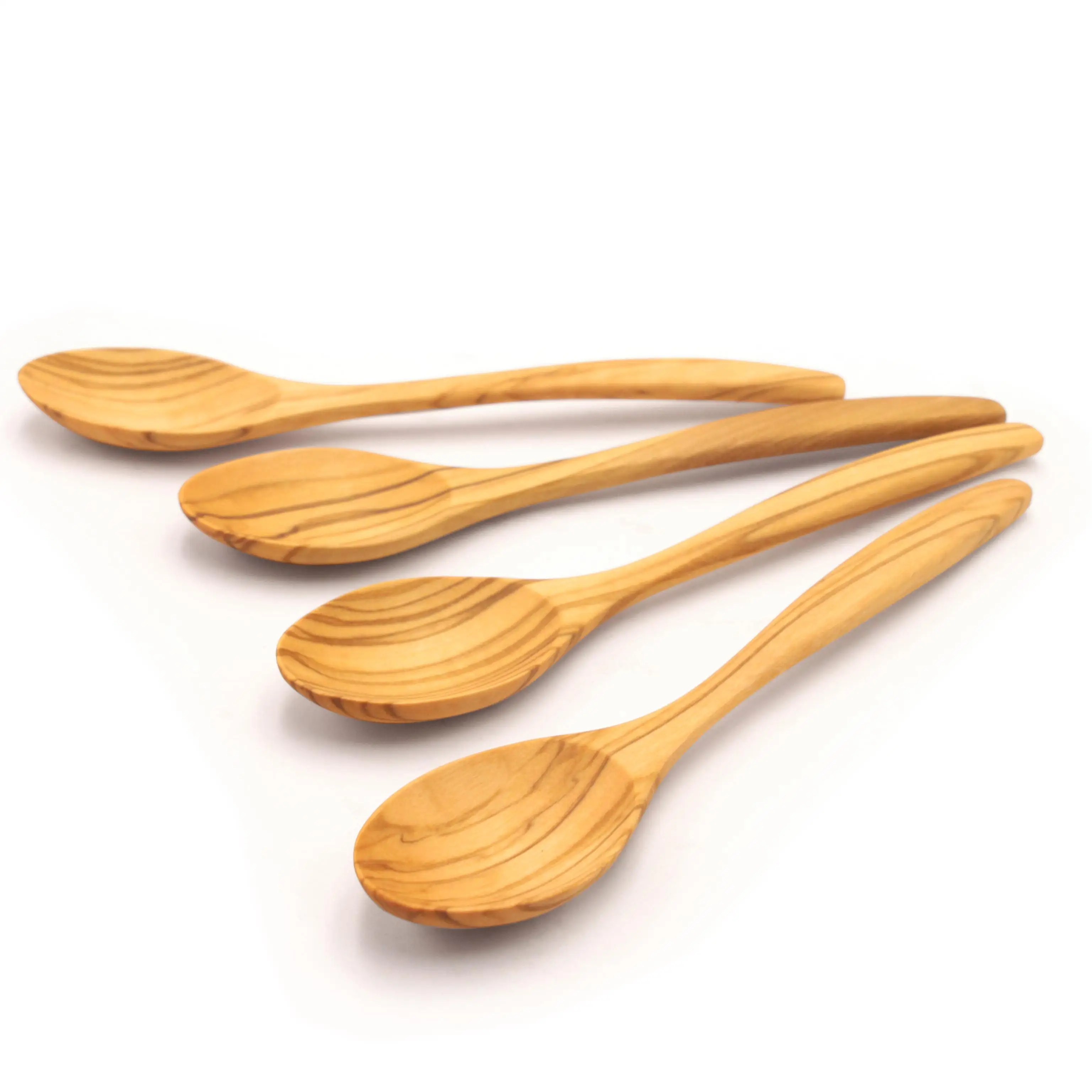 Аксессуары для домашней кухни на заказ маленькие деревянные ложки деревянная сервировочная ложка с длинной ручкой набор оливковых деревянных ложек
