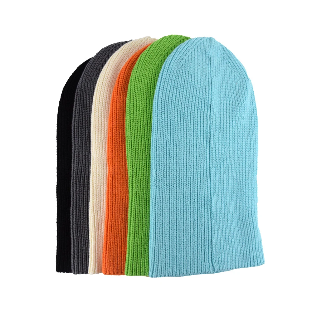 Wholesale outdoor Windproof Cycling Balaclava Adults and Kids Warm Black Ski Ride Knitted Beanie Hats