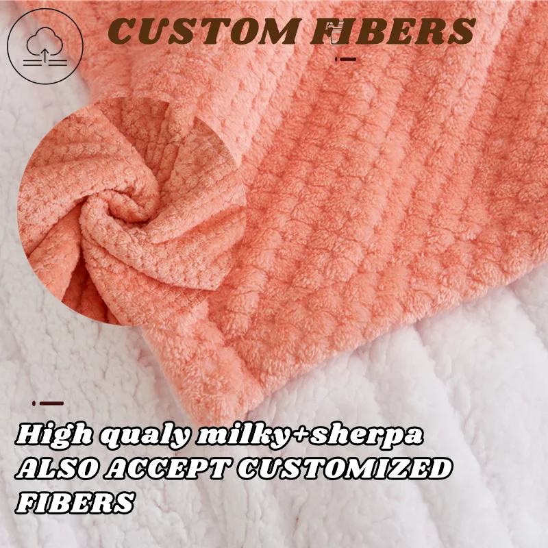 220V washable fluffy minky minky sherpa electric heated up throw blankets pad for winter bed twin queen king size