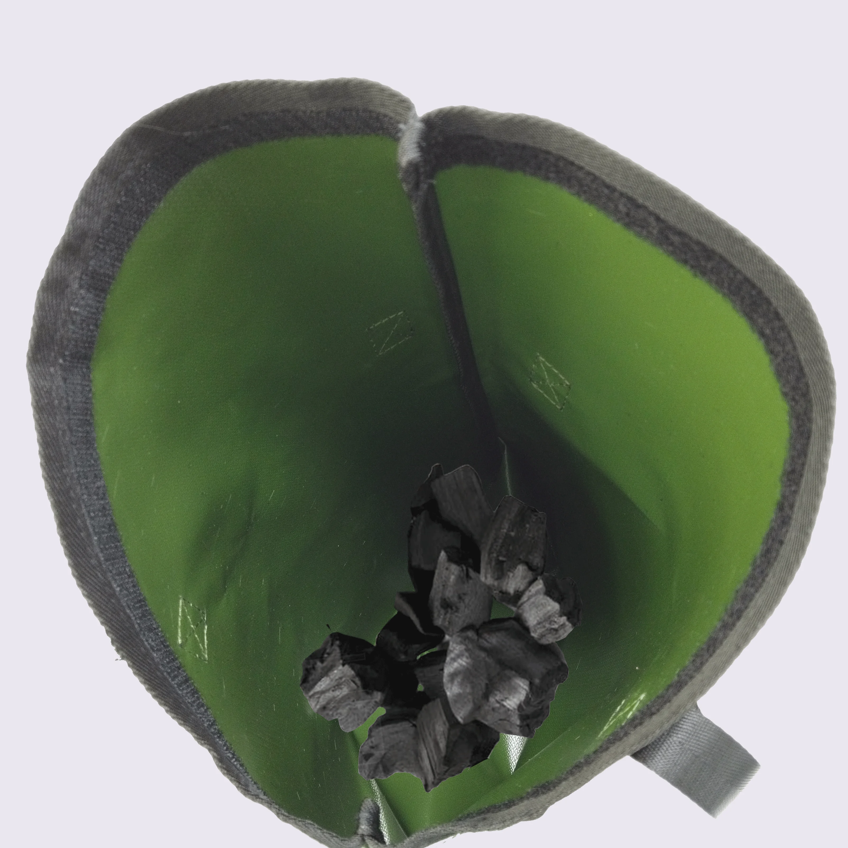 Manufacturer Provide E glass Fireproof Waterproof Barbecue Storage Bag Charcoal Fire Storage Bag Acid And Alkali Resistant