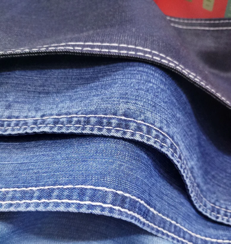 
2021 New Style Cheap Custom Yarn Dyed Soft Denim Fabric for Pants Jeans Jacket 