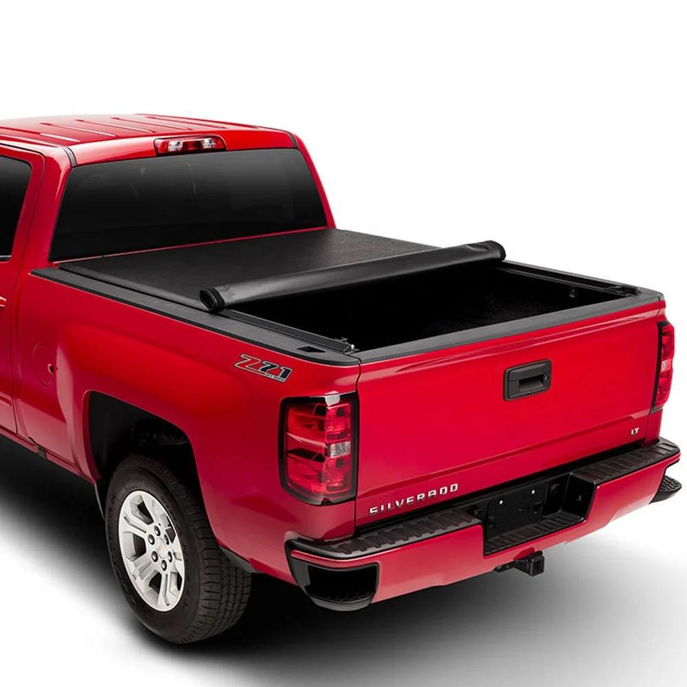 hot sales Ford pickup accessories soft roll up tonneau cover truck bed cover for F150 ranger  fiat strada  isuzu dmax