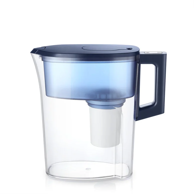 New Fashion Design Water Filter Pitcher Filtered Water Jug With 6 Stages Filtration System Remove Chlorine Heavy Metal