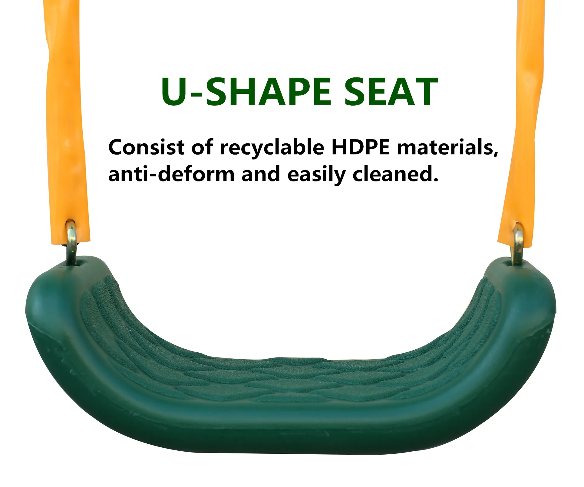 Metal Frame See-Saw Swing Set For Kids,  Playground Metal Swing Chair With Slide