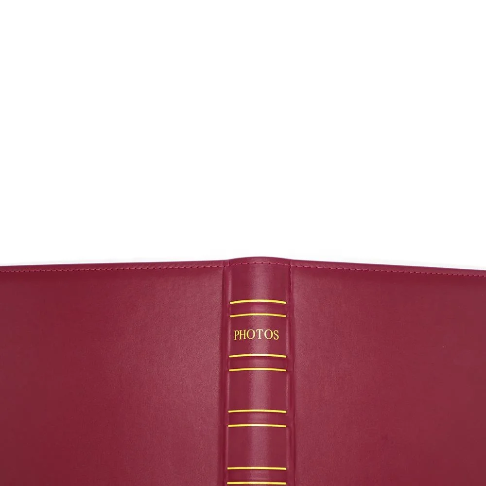 Лидер продаж, экологически чистый высококачественный индивидуальный прозрачный пластиковый ПВХ-альбом в твердой обложке