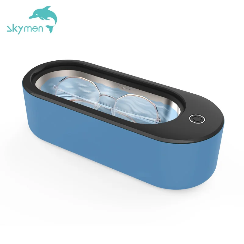Skymen 550ml portable mini household ultrasonic cleaner jewelry dental eye glasses cleaning machine with CE FCC ROHS