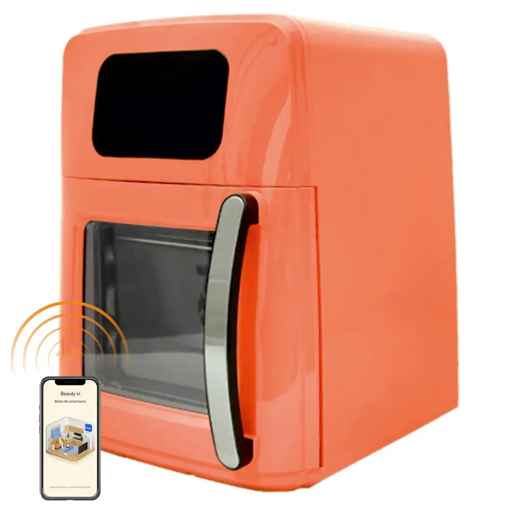 QANA European Style Wholesale Non-Stick Cooking Surface Digital Electric Control Oil 6L Free Air Fryer with WIFI