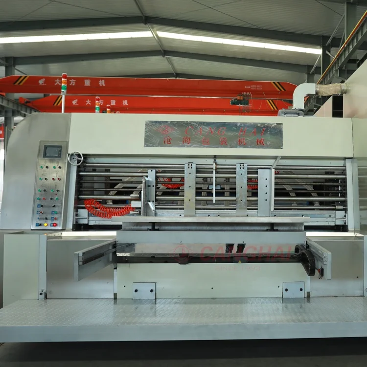 flexo printer slotter diecutter folder gluer