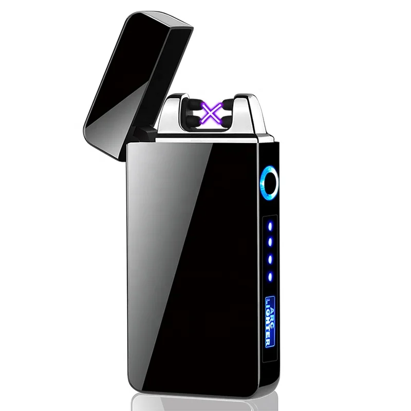 
2020 New Smart Sparke Dual Arc Plasma Electrical USB Charged Lighter 