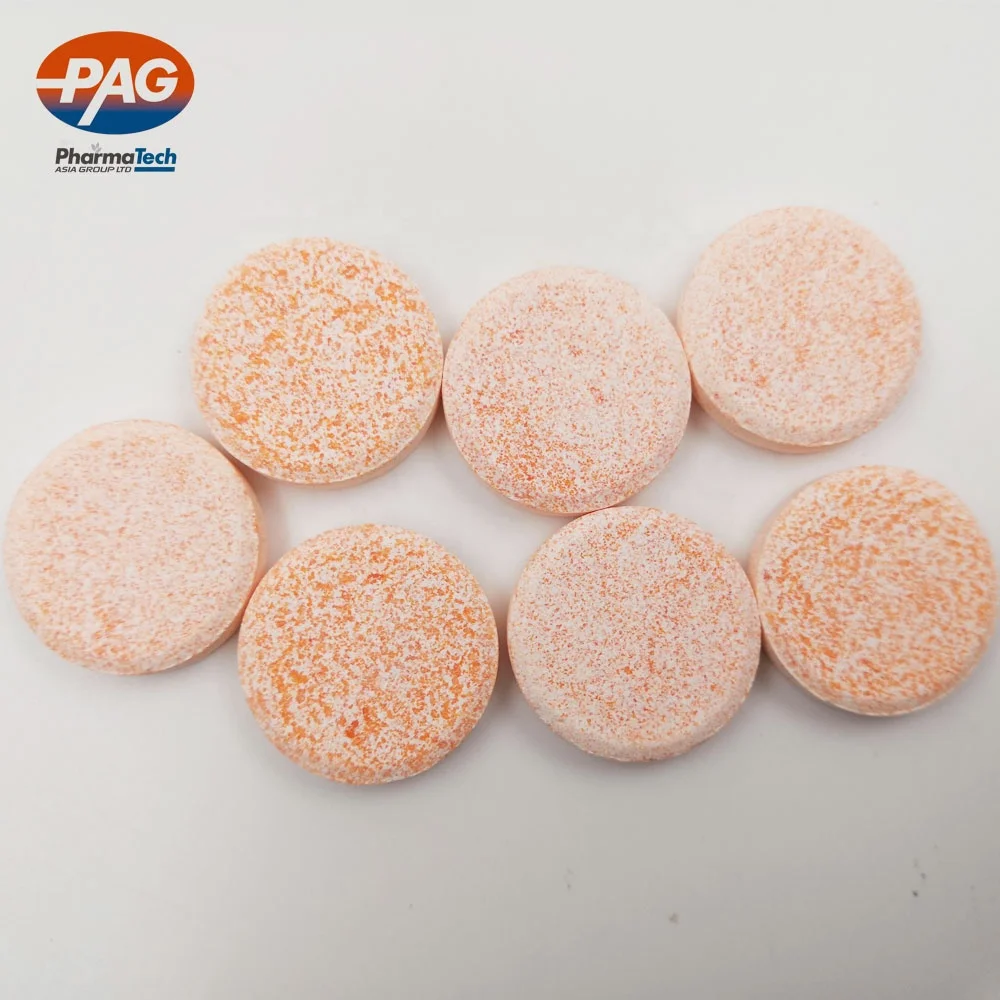 Wholesale Sugar Free Vitamin C 1000 Mg Effervescent Cleaning Tablets