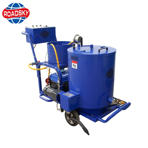 asphalt concrete road pavement crack sealing repairing filler injection filling machine