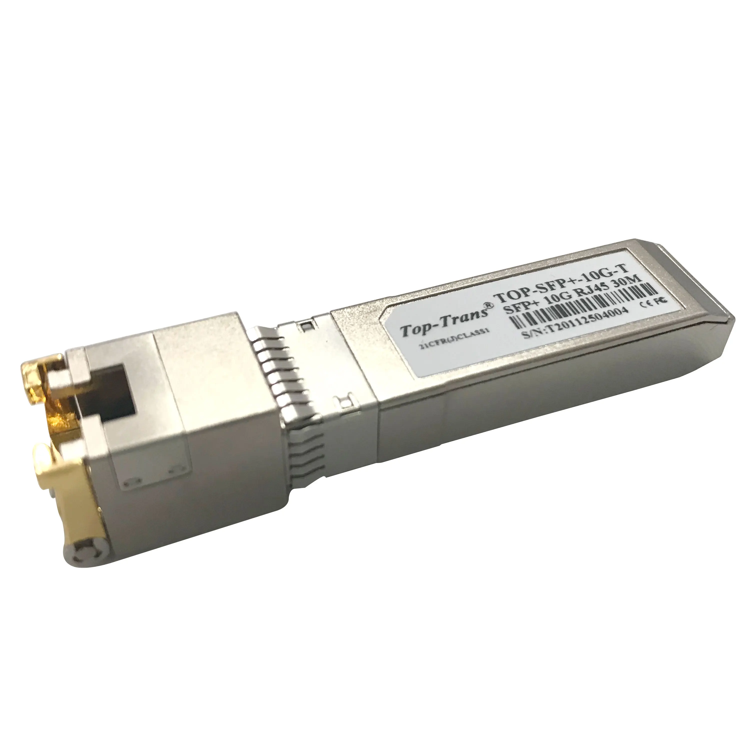 TSFP-1000M-T совместимый RJ45 SFP + 30 м 10GBASE-T медный SFP + приемопередатчик 10 гигабитный Ethernet через кабель Cat 6a