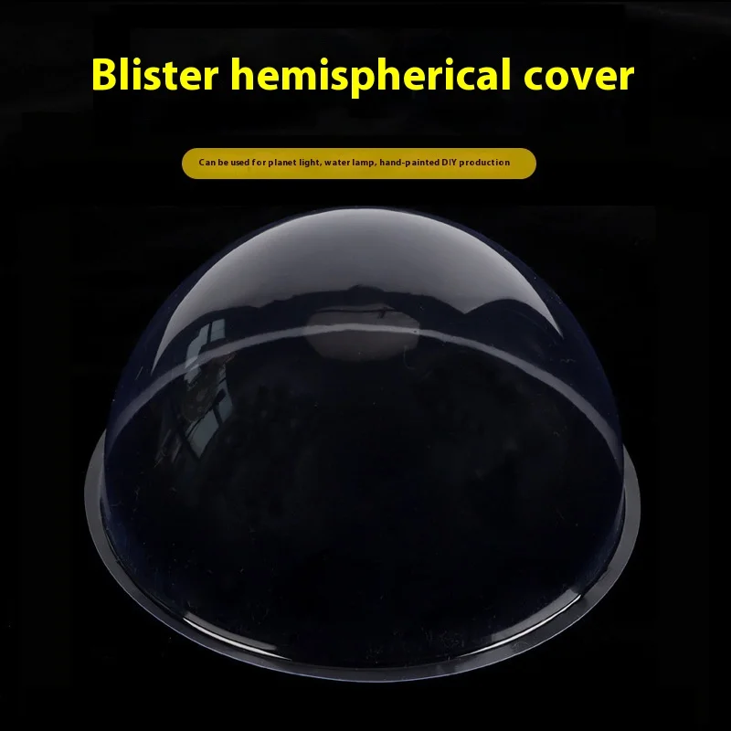 Wholesale PVC Transparent Hemisphere Cover 16cm X 12cm Plastic Water Mother Lamp Planet Lamp Animal Eye Manufactured Top