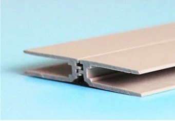 white upvc panel extrusion corner trim profile