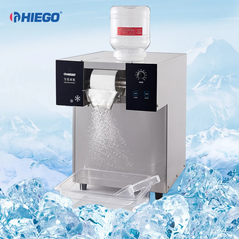 Full Automatic Milk Snow Air Cooled Ice Machine Commercial Snowflake Ice Making Machine Korean Bingsu Machine