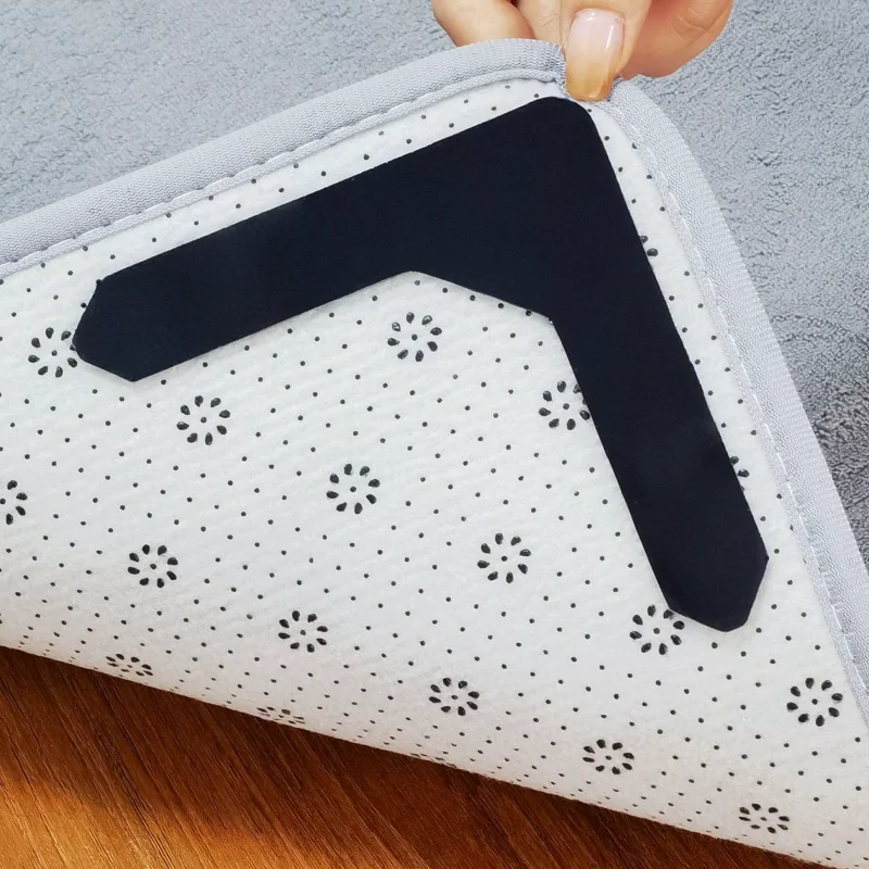 Anti Slip Double Sided Washable Carpet Mat Gripper Rug Grip Corner Pad Gripper Tape For Carpet
