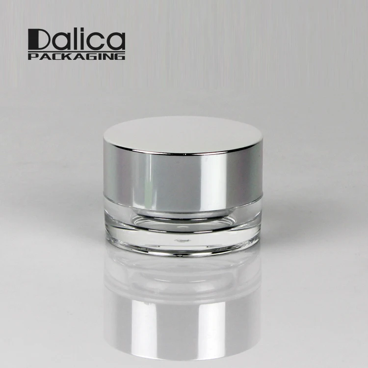 
New Products Skin Care Face Cream Container Round Acrylic Cream Jar 10g 