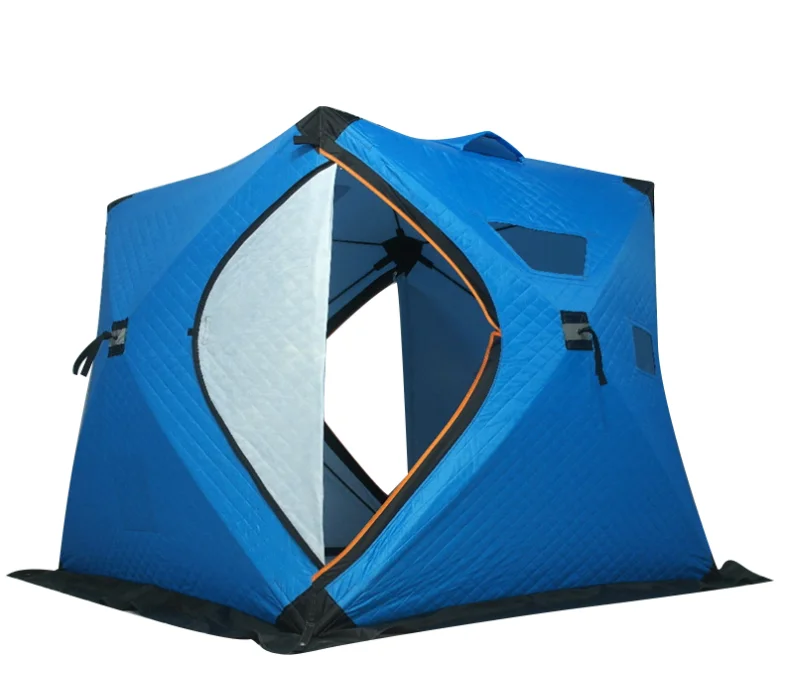 Outdoor Quick Opening Type Canvas  Carp Fishing Tents Insulated Ice Fishing Tent