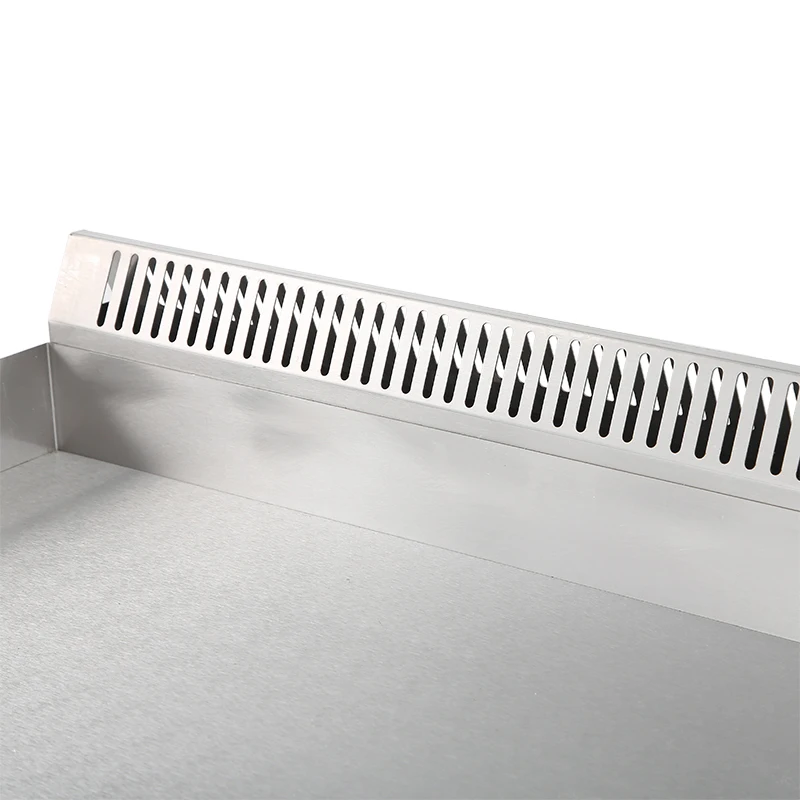 Commercial Kitchen Equipment Gas Griddle Industrial LPG Gas Flat Plate Griddle Grill Steak Pasta Griddle Machine Wholesale