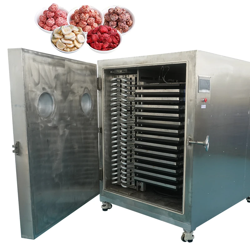 Factory Food Freeze Drying Equipment Fruits Vegetables Meat freeze drying Industrial Vacuum Freeze Dryer Price