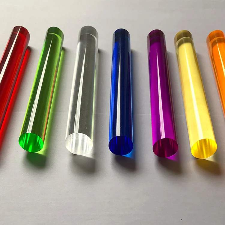 Manufacturers Supply High Borosilicate Heat Resistant Colorful Glass Rod